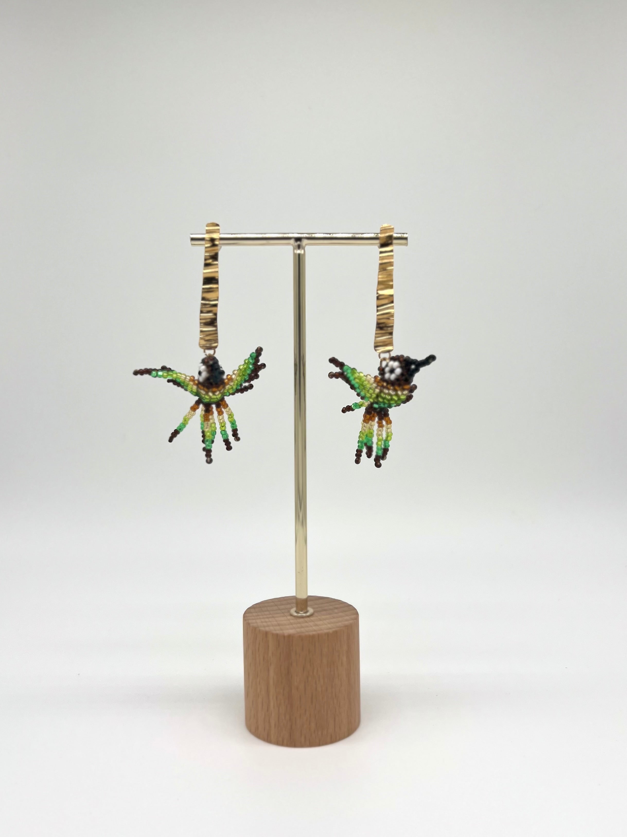 Pendientes Colibrí