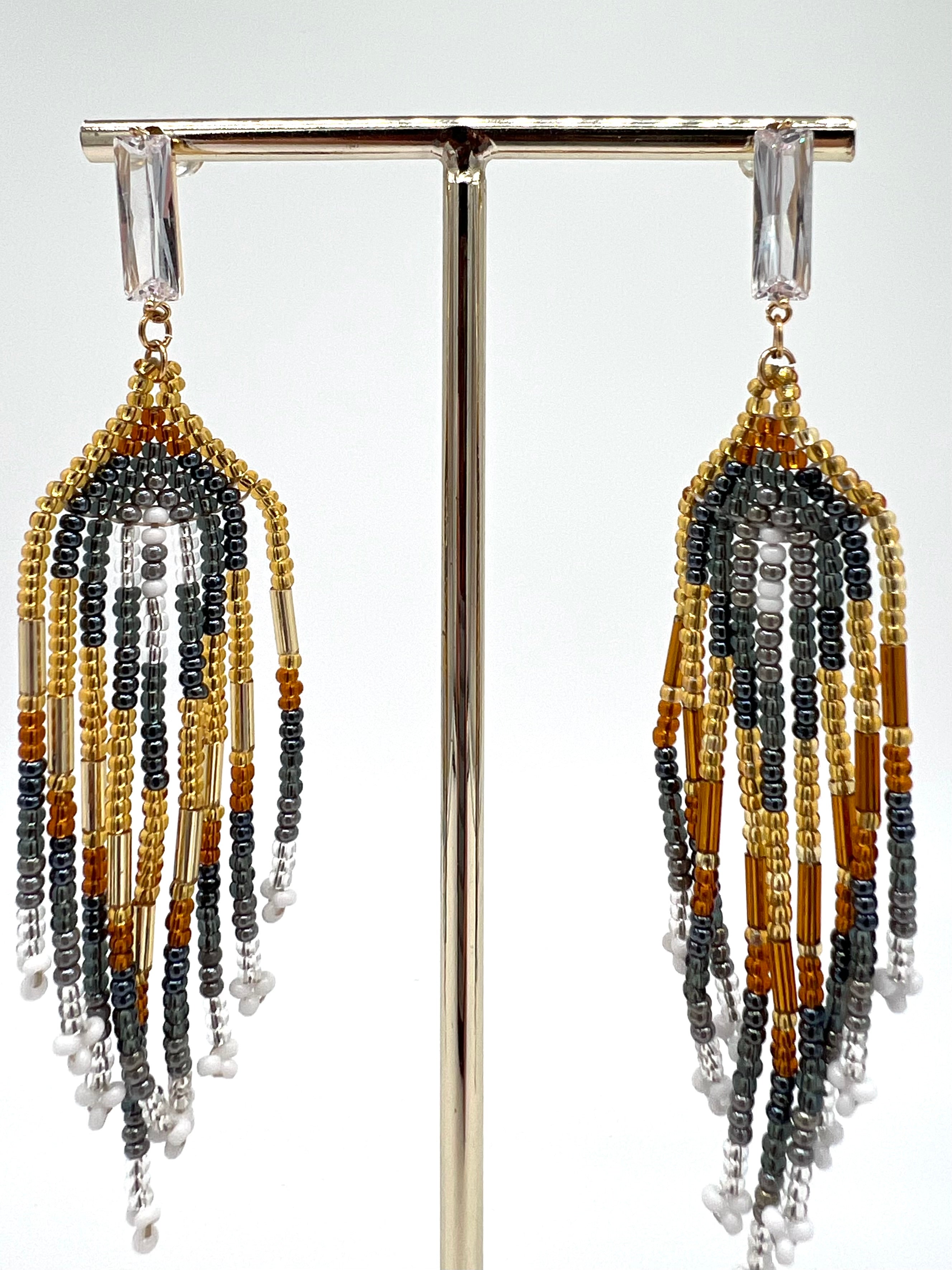 Pendientes Rain Antracita