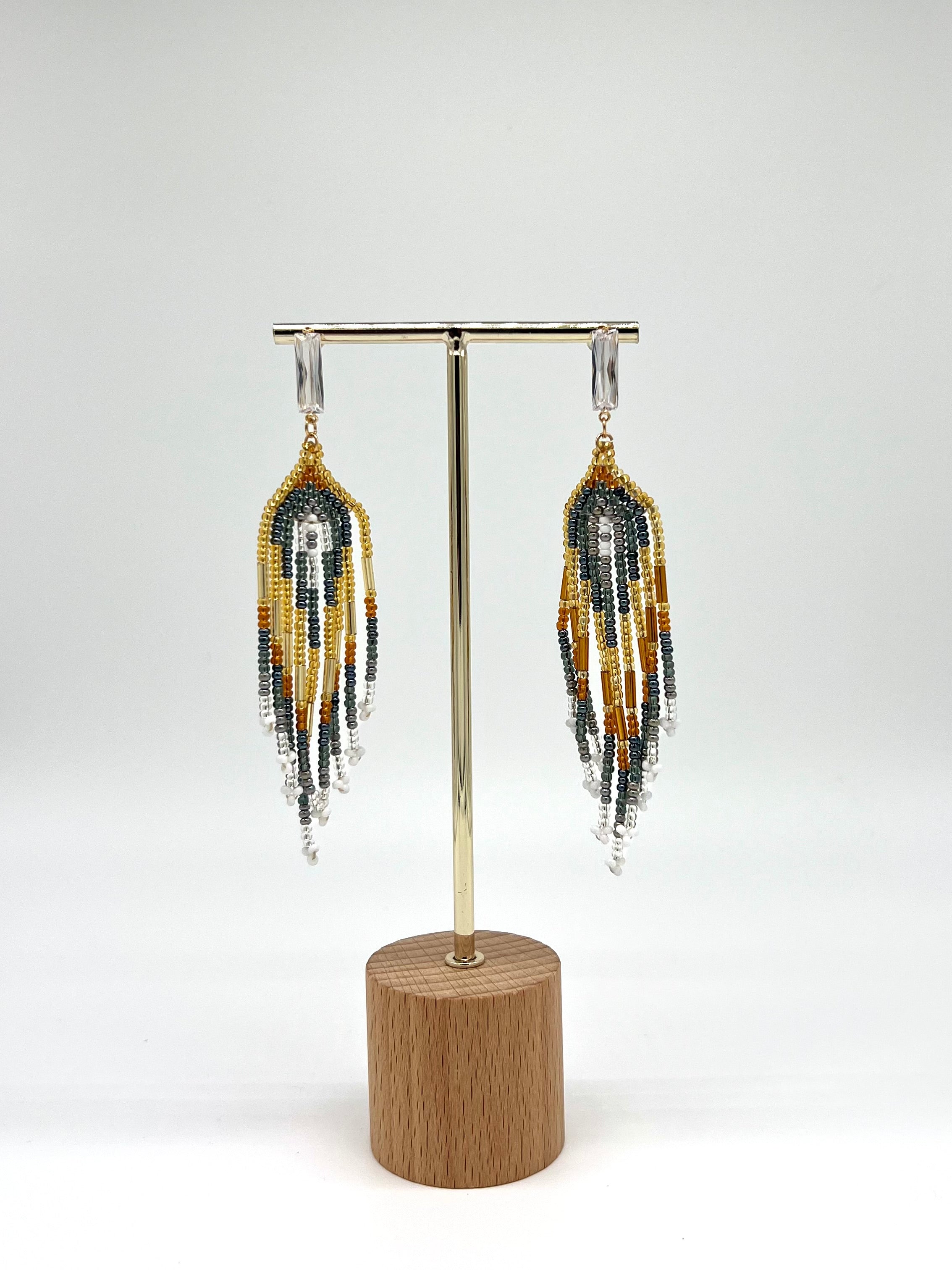 Pendientes Rain Antracita