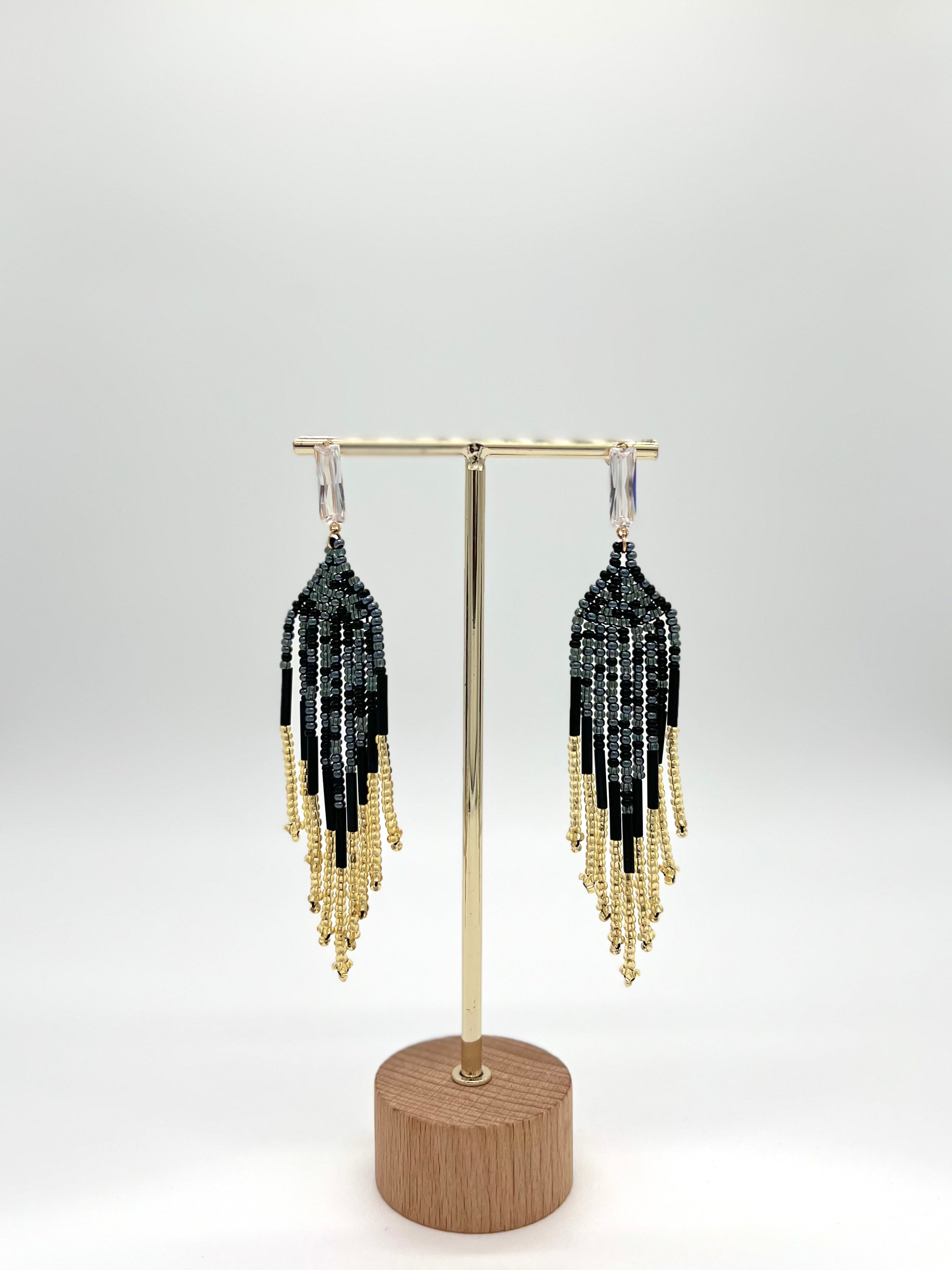 Pendientes Rain Nocturna
