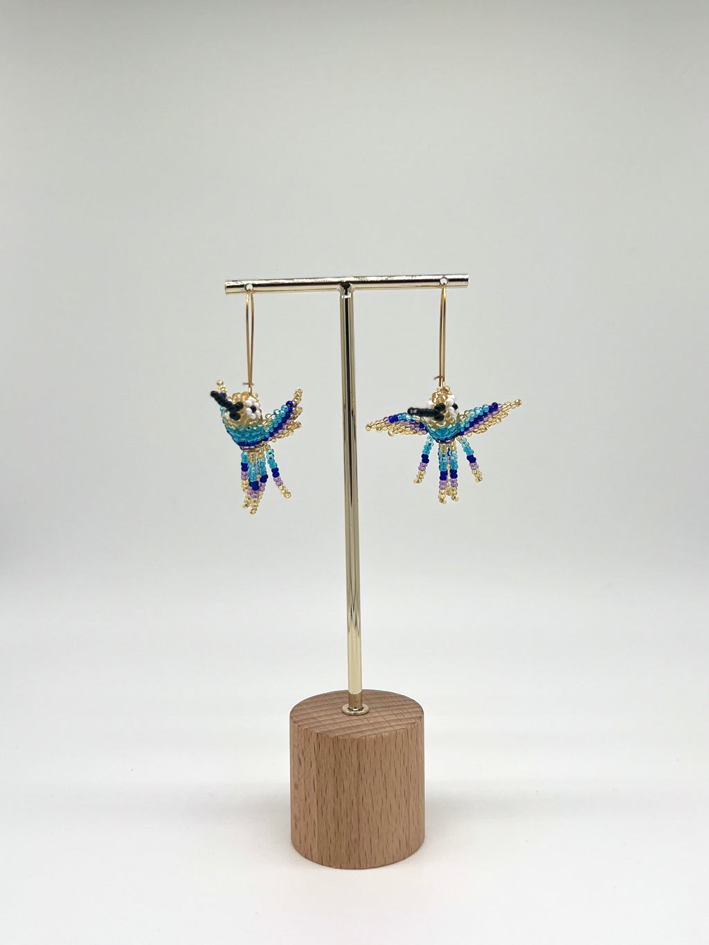 Pendientes Aro Colibrí