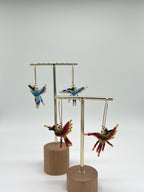 Pendientes Aro Colibrí