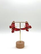 Pendientes Mariposa Escarlata