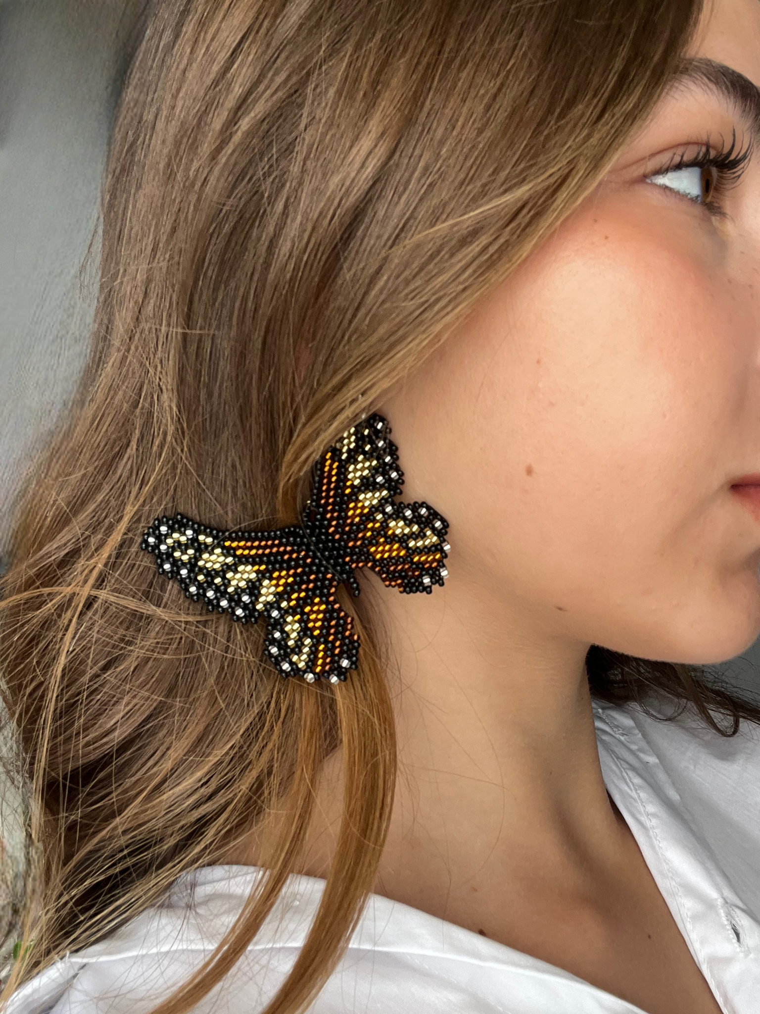 Pendientes Asimétricos Mariposa