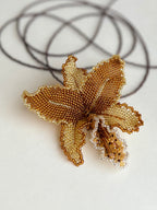 Collar Corbatero Orquídea L