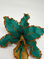 Broche Orquídea Esmeralda