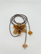 Collar Corbatero Orquidea S