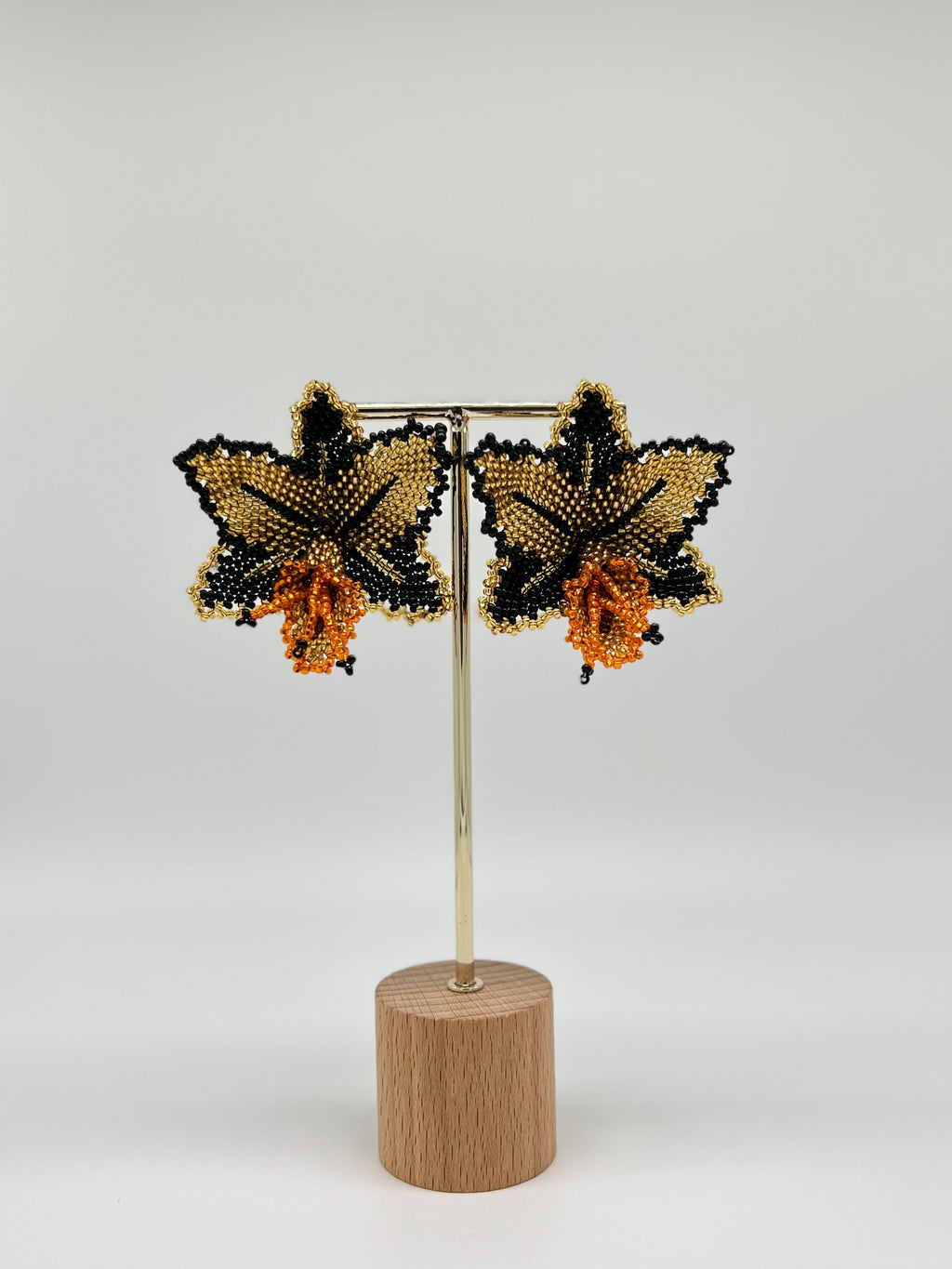 Pendientes Orquidea Nocturna