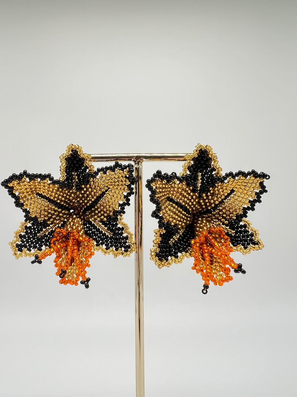 Pendientes Orquidea Nocturna