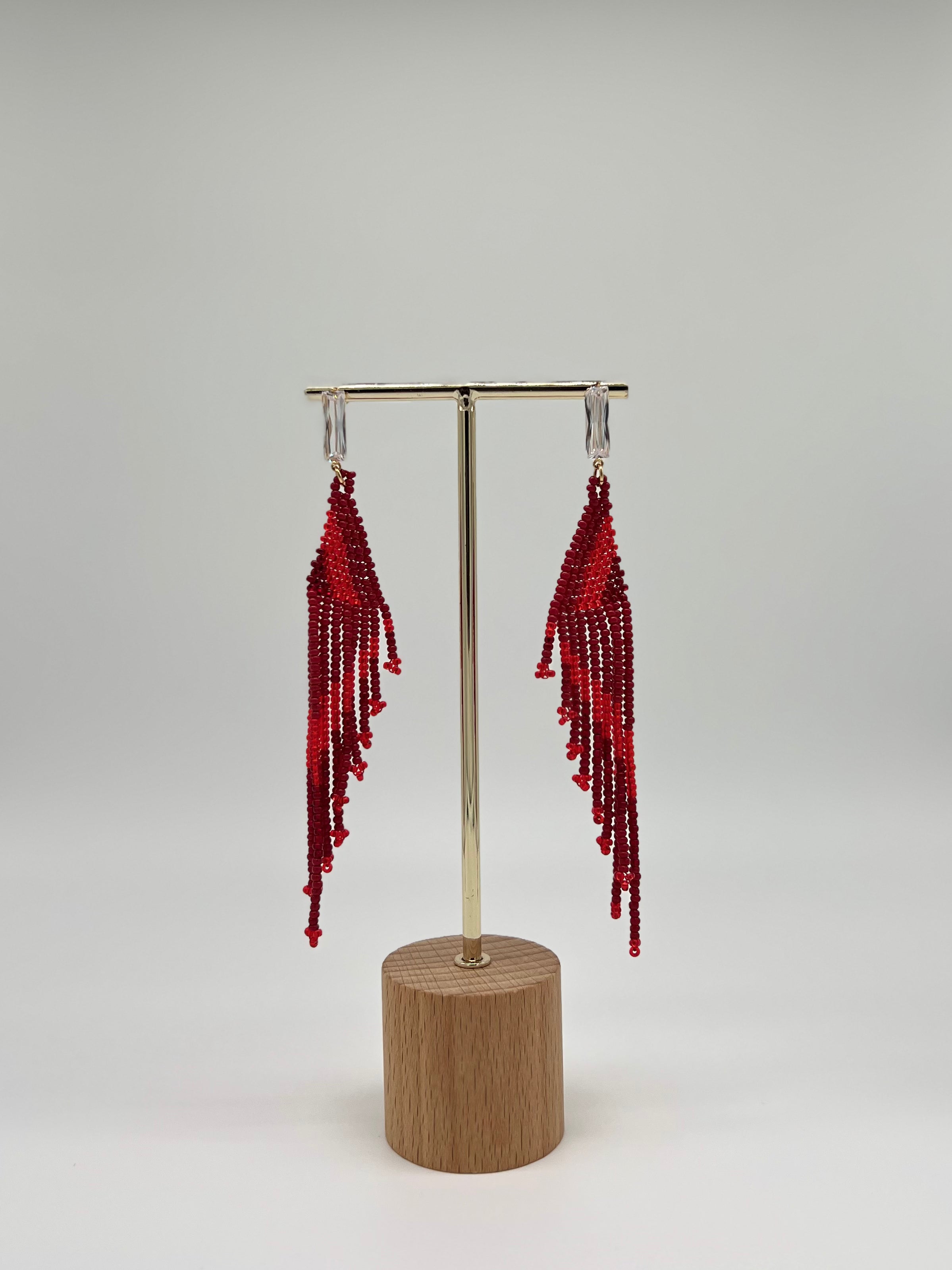 Pendientes Rain Lava